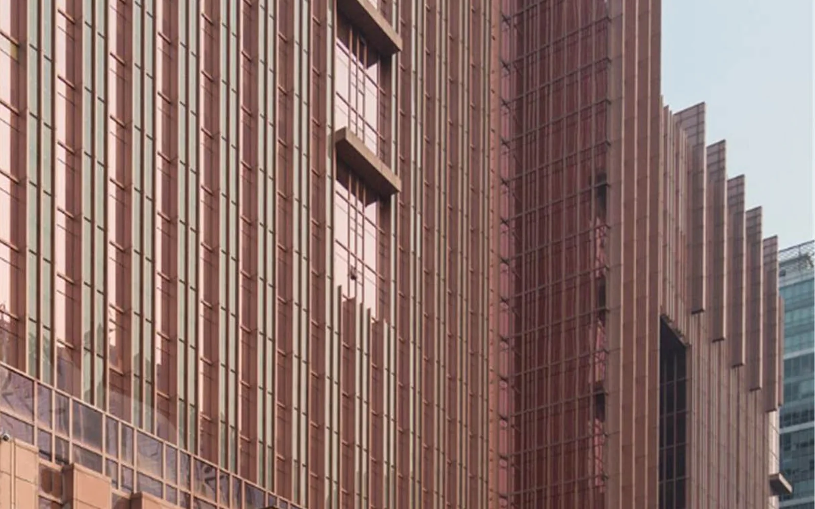 北京CBD某大型商务综合体建筑外观实景