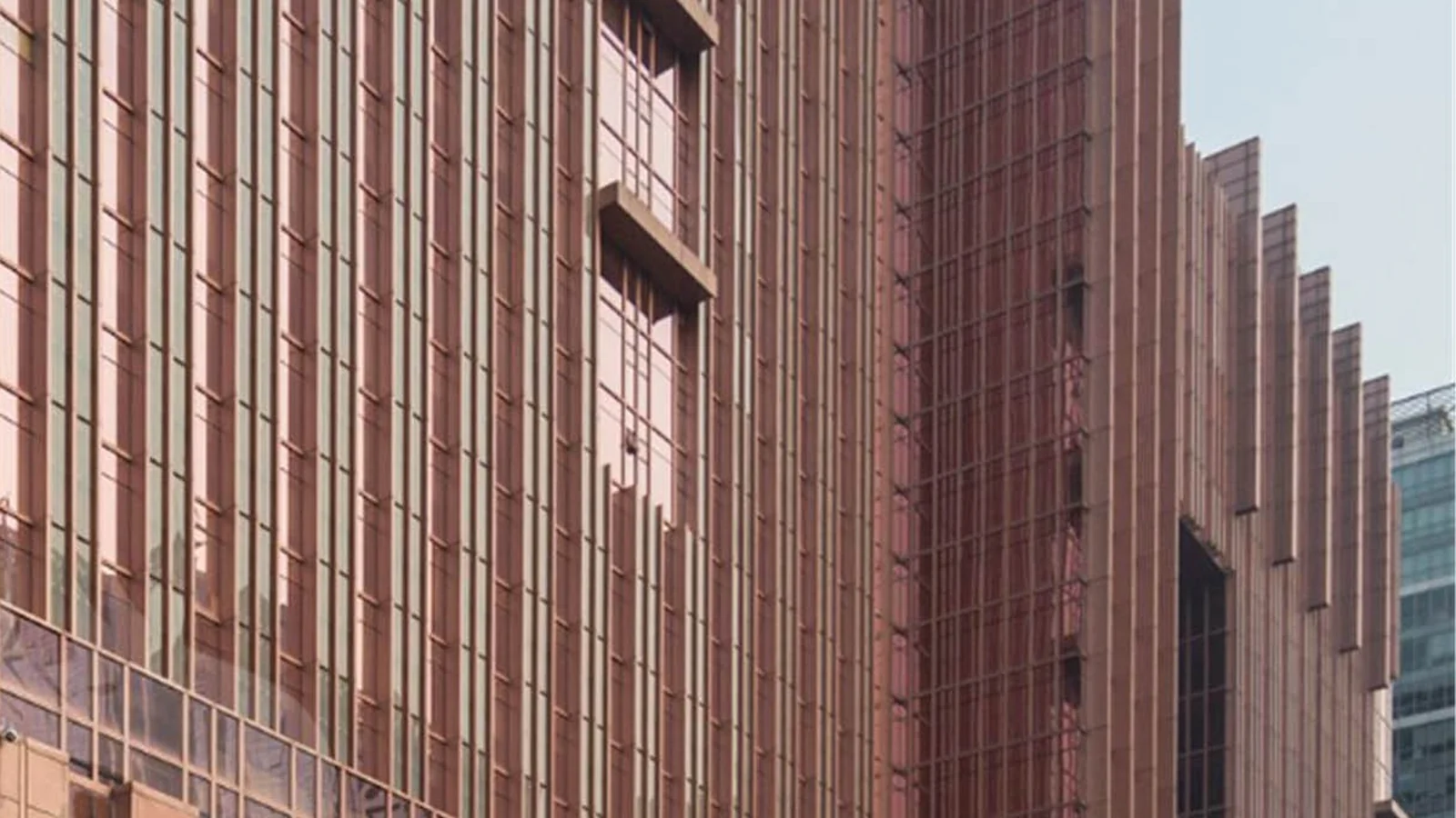 北京CBD某大型商务综合体建筑外观实景