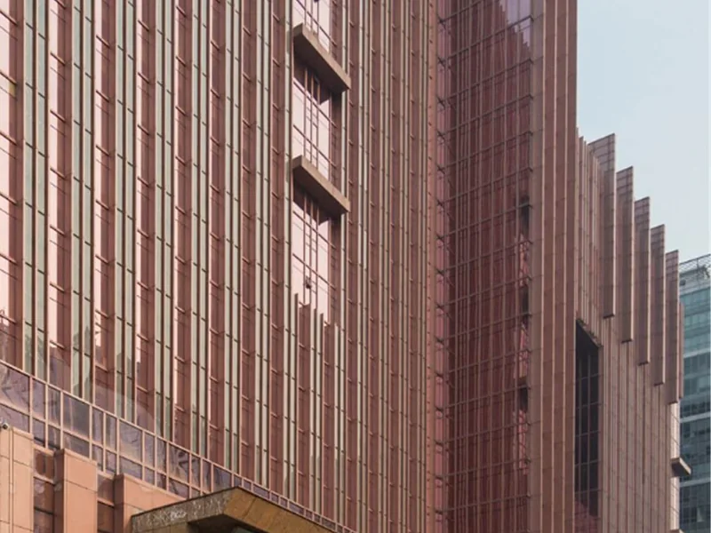 Exterior of the Beijing CBD large business complex