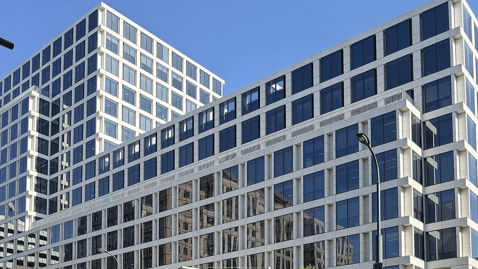 Exterior of the Beijing major financial institution headquarters