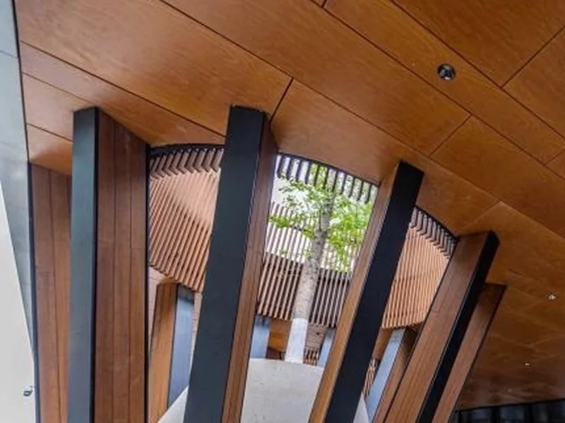 Architectural space at the Beijing central urban renewal complex