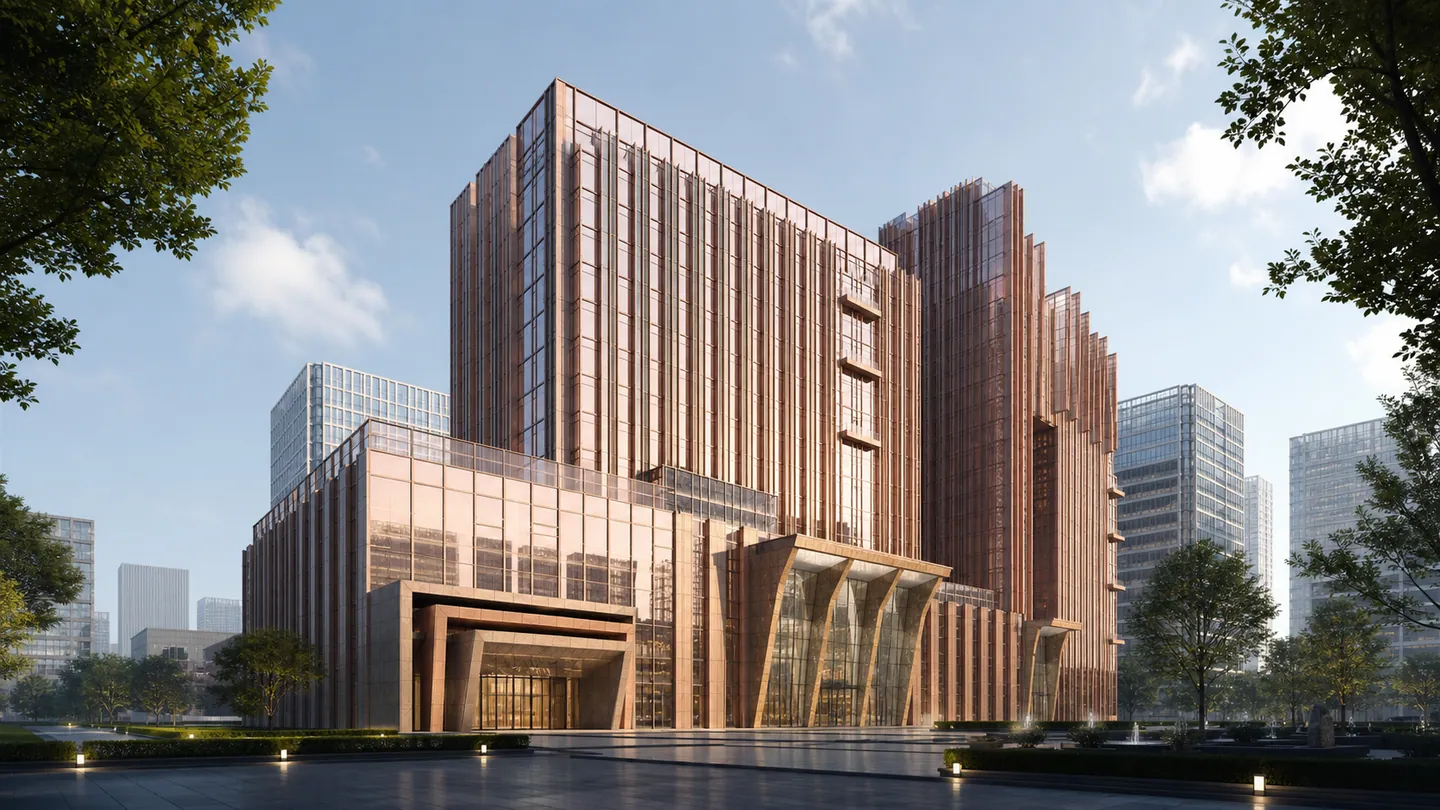 北京CBD某大型商务综合体项目场景示意图