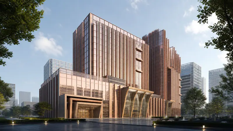 北京CBD某大型商务综合体项目场景示意图